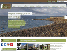 Tablet Screenshot of irishlandmark.com